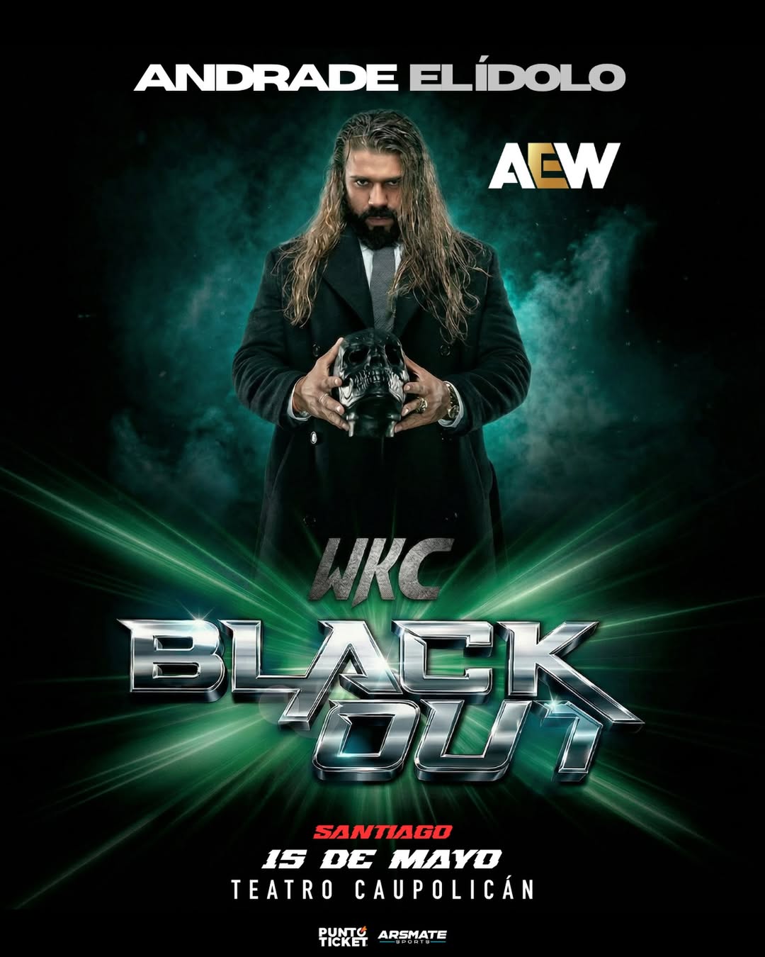 WKC Blackout: La lucha libre se tomará el Teatro Caupolicán